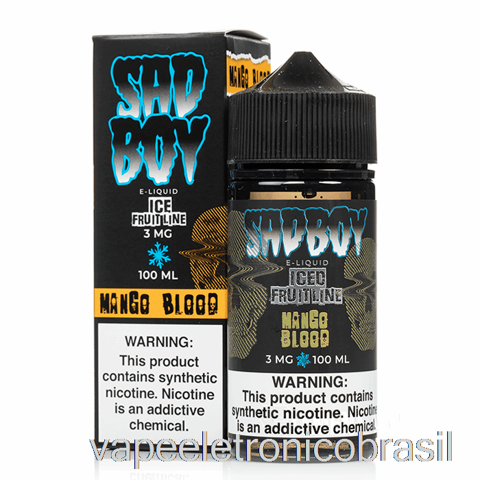 Vape Recarregável Gelo Manga Sangue - Sadboy - 100ml 6mg